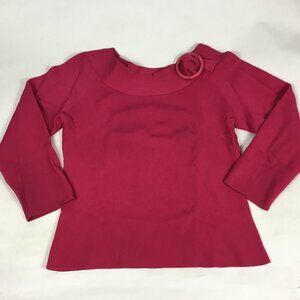 (PO) Rafaella Petites, Pink Long sleeve top